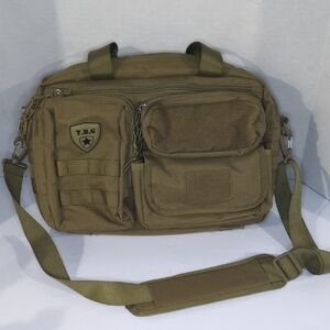 TBG Tactical Baby Gear Diaper Bag Military Army Camo Olive Green Tan